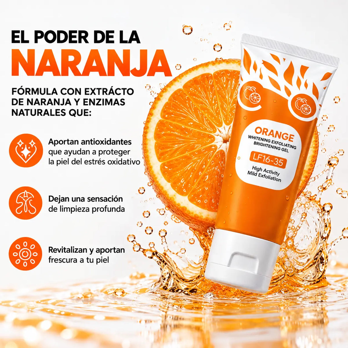 Exfoliante orange