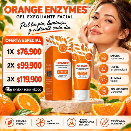 🍊 Exfoliante orange, Arrasa con la Suciedad Acumulada