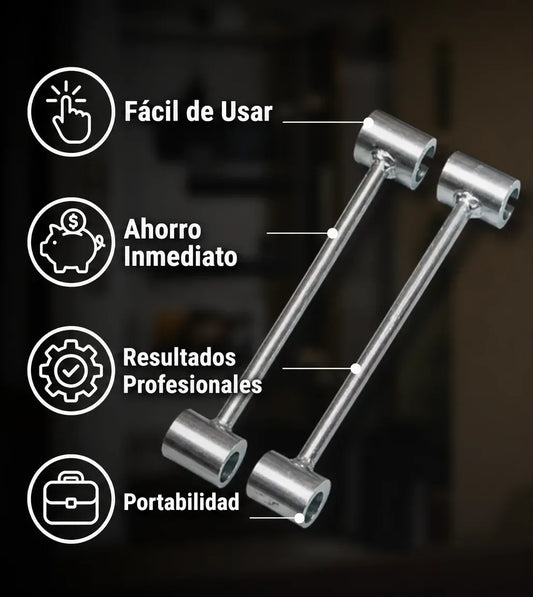 Llave Ajustable para Bisagras de Puertas